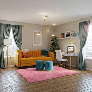 AGKHOME Amerikan Shaggy Halı - 160 x 240 cm - Pembe