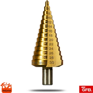 Kademeli Matkap Ucu Hss Metal Kozalak Titanyum Kaplama  4mm - 32MM (Büyük)