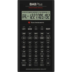 Texas Instruments Ba Iı Plus Professional Finansal Hesap Makinesi