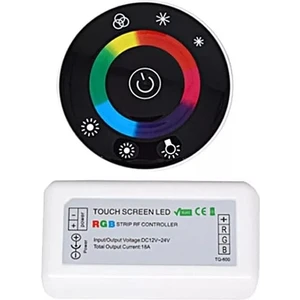 Rgb LED Dokunmatik (Touch) Rf Kumanda + Kontrol Paneli 12V-24V – 18A