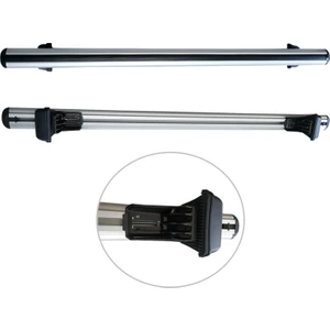 Citroen Berlingo 2019 ve Sonrası Için Venüs Ara Atkı Seti Portbagaj Tavan Taşıyıcı Seti  Gri