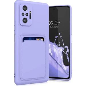 M.TK Moveteck Xiaomi Redmi Note 10S Uyumlu Kılıf Kamera Korumalı Kartvizitli Cüzdan Tarz Silikon Soft Kapak