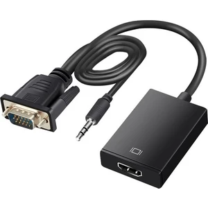 VGA To Hdmı Çevirici VGA Audio - Hdmı Çevirici Kablo