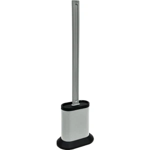 Master Gri Oval Silikon Tuvalet Fırçası