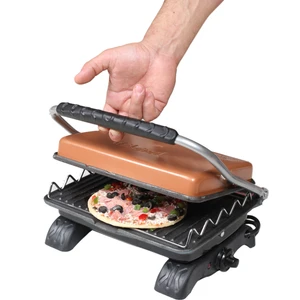 Dökümix Plus Organik Demir Döküm Izgara & Tost Makinası Rosegold Izgara Aparatlı&fırçalı