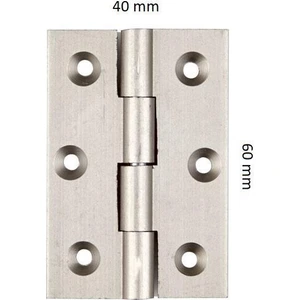 Alüminyum 06cm Sabit Menteşe Saten