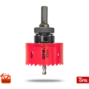 Bi Metal Panç Metal Tester 200 mm + Hex Düz Girişli Adaptör
