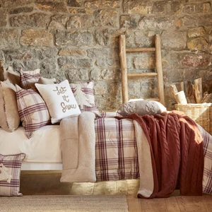 Karaca Home Woodland Bej Tek Kişilik Cozy Comfort Set
