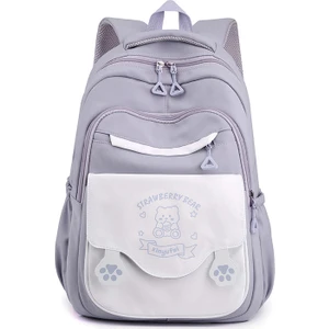 Okul Çantaları Kız Ilkokul Ortaokul Öğrencileri Sırt Çantası Eğlence Seyahat Sırt Çantası (Yurt Dışından)