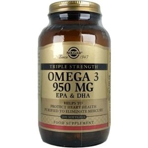 Omega-3 950 Mg Takviye Edici Gıda 100 Softjel Kapsül