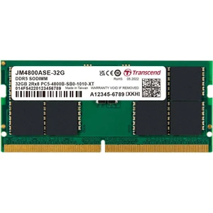 JM4800ASE-32G 32GB Ddr5 4800MHZ CL40 1.1V Notebook Ram