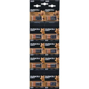 1.5V Alkalin Aaa Ince Kalem Pil 20'li Kartela Paket  (2'li Yırtmalı)