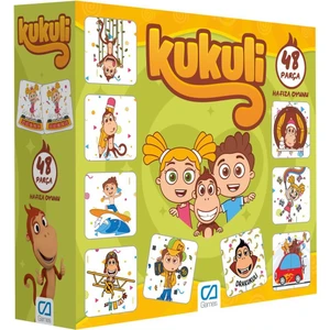 Ca Games Kukuli Hafıza Oyunu 48 Parça Eğitici ve Öğretici Oyun