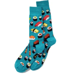 Carnaval Socks Rolls ve Sushi Desenli Renkli Spor Çorap