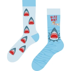 Carnaval Socks Sağlı Sollu Köpek Balığı Desenli Renkli Çorap