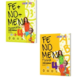 Fenomen Yayınları Okul 4. Sınıf Matematik - Türkçe Soru Seti 2 Kitap