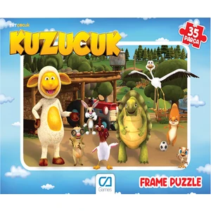 Ca Games +3 Yaş Kuzucuk 35 Parça Frame Puzzle 5168 (Ca Games)