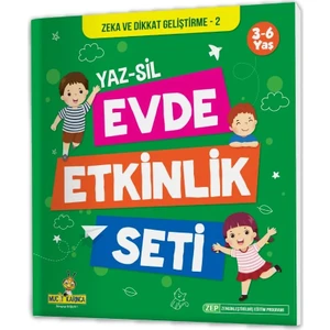 Evde Etkinlik Seti 3-6 Yaş