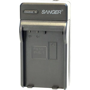 Nikon D600 D800 D7000 Nikon 1 V1 Için Şarj Aleti Şarj Cihazı Sanger