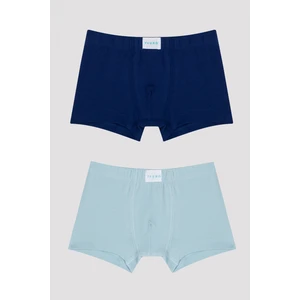 Çok Renkli Erkek Çocuk 2'li Boxer