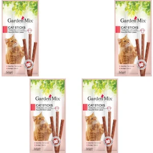 Garden Mix  Kuzu Etli Kedi Stick Ödül 3*5 gr x 4 Adet