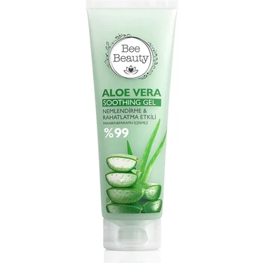 Bee Beauty Aloe Vera Yatıştırıcı Jel 200 ml Organik Formül ile Cilt Yumuşaklığını