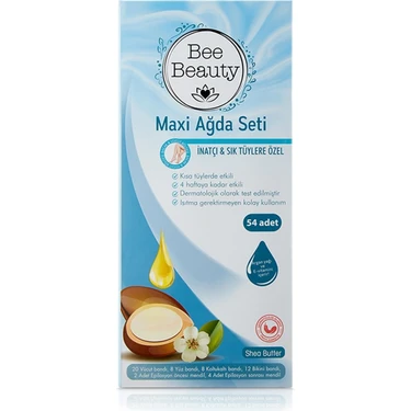 Bee Beauty Maxi Ağda Seti Inatçı Sık