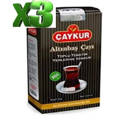 Çaykur Altınbaş Çay 6 kg Siyah Çay Aromalı Ürün Kalitesi Toplu Tüketim