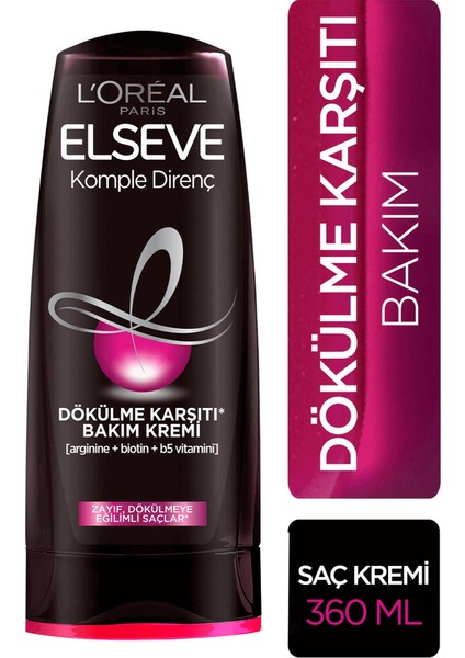 Komple Direnç Saç Bakım Kremi 360 ml