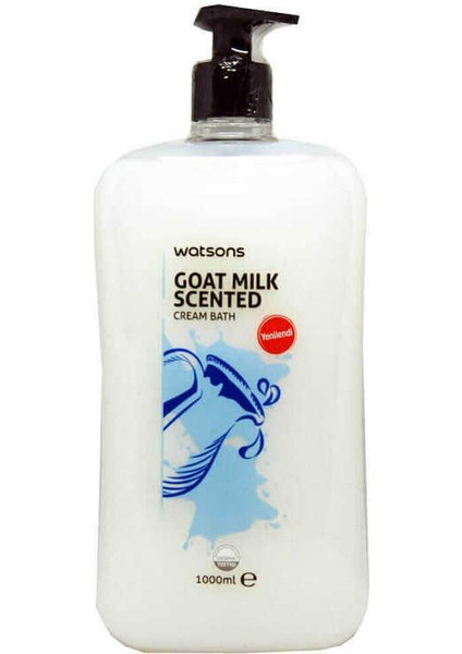 Kremsi Duş Jeli Keçi Sütü 1000 ml