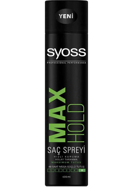 Max Hold Saç Spreyi 400 ml