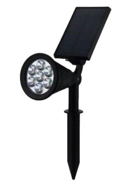 CT-7310 7 Watt Solar Bahçe Armatürü Beyaz 34CM
