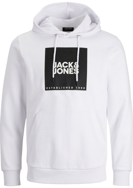 Lock Erkek Kapüşonlu Sweatshirt-Beyaz 12213245 Xl - Beyaz
