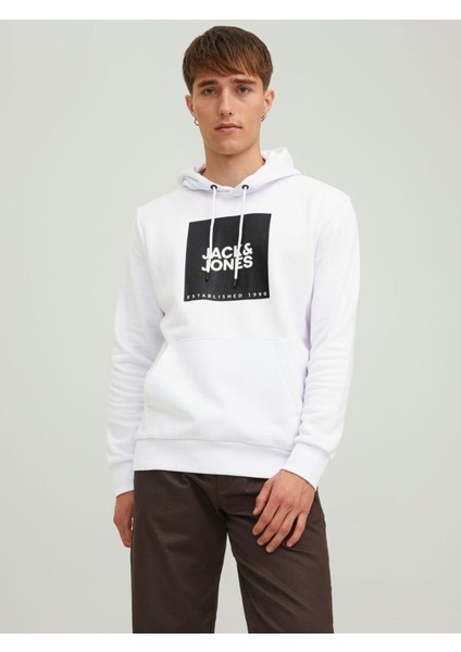 Lock Erkek Kapüşonlu Sweatshirt-Beyaz 12213245 Xl - Beyaz fiyatları