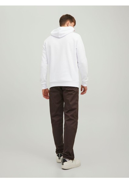 Lock Erkek Kapüşonlu Sweatshirt-Beyaz 12213245 Xl - Beyaz modelleri