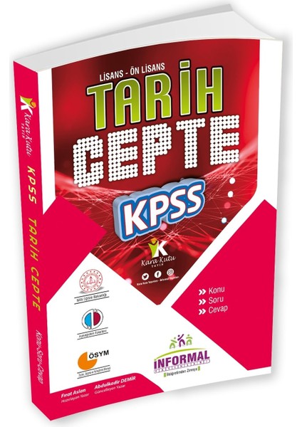 KPSS Tarih Cepte Konu Soru Cevap