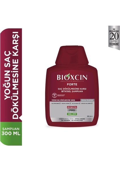 Forte Bitkisel Şampuan Tüm Saç Tipleri 300 Ml