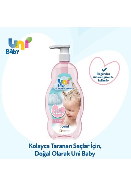 Kolay Tarama Saç Ve Vücut Şampuanı 700 Ml