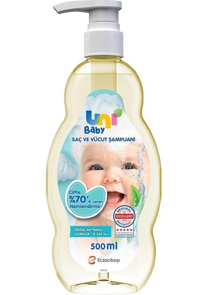 Saç Ve Vücut Şampuan 500 Ml