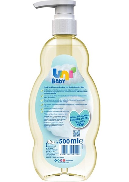 Saç Ve Vücut Şampuan 500 Ml