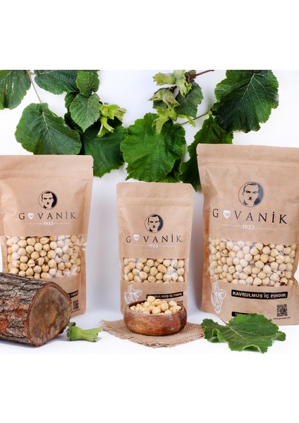 Çift Kavrulmuş Iç Fındık (1 Kg)