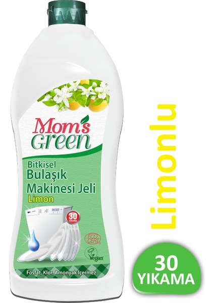 Mom's Green Bitkisel Bulaşık Makinesi Jel Deterjanı 750 ml