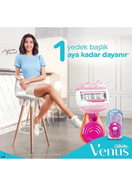 Comfortglide Snap Breeze Tıraş Makinesi (Seyahat Boyu)