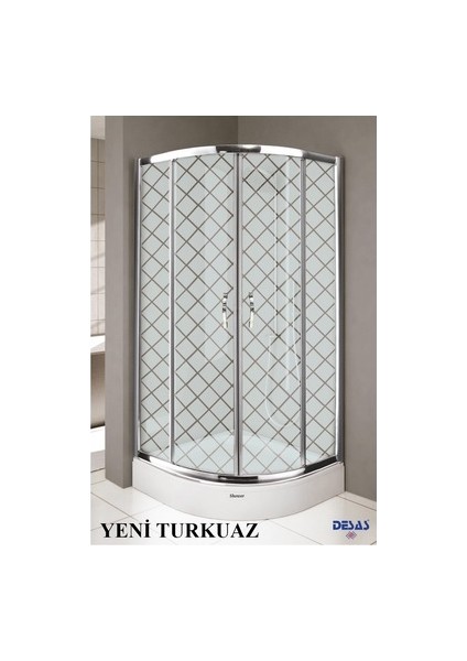 90X90 Oval Teknesiz *****desaş Shower