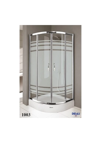 90X90 Oval Teknesiz *****DESAŞ Shower