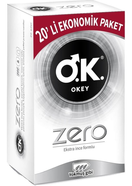 Prezervatif Zero 20'Li