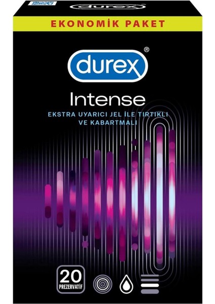 Prezervatif Intense 20'li
