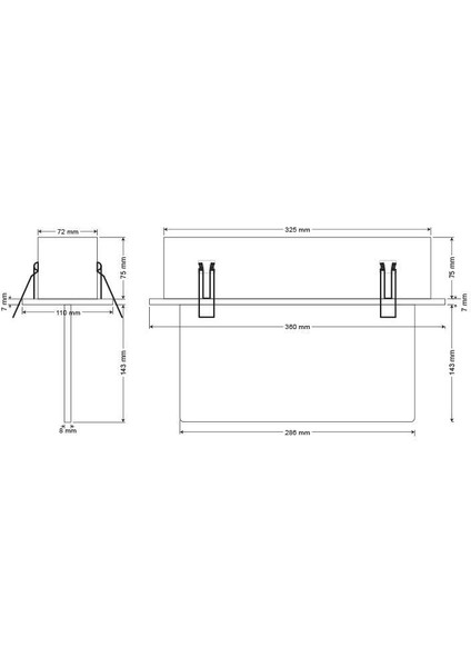 Dali-Arselite AE-2223-L-DALİ Sıva Altı Acil Çıkış Yönlendirme Armatürü Sürekli ve Kesintide 180 Dak. Yanan 500 Lümen LED modelleri
