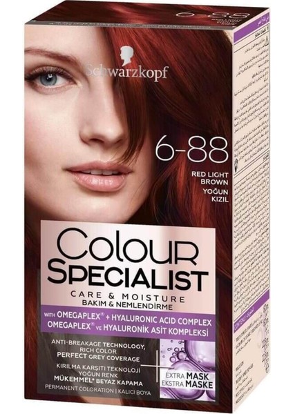 Saç Boyası Kiti 6.88 Red Light Brown Me 60 Ml