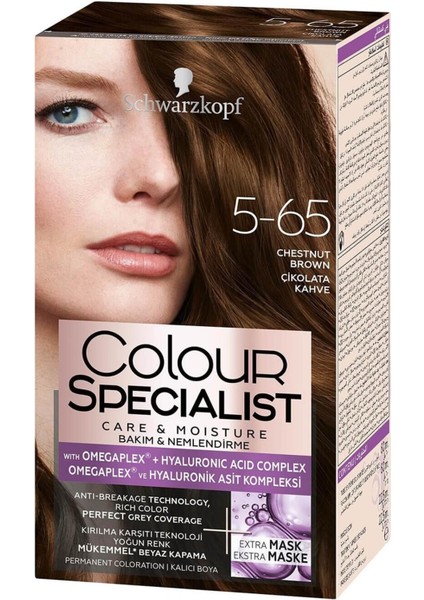 Colour Specialist Saç Boyası No: 5.65 Çikolata Kahve 60 ml